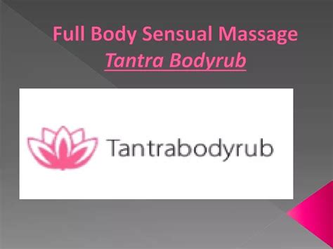 Full Body Sensual Massage Whore Skalite